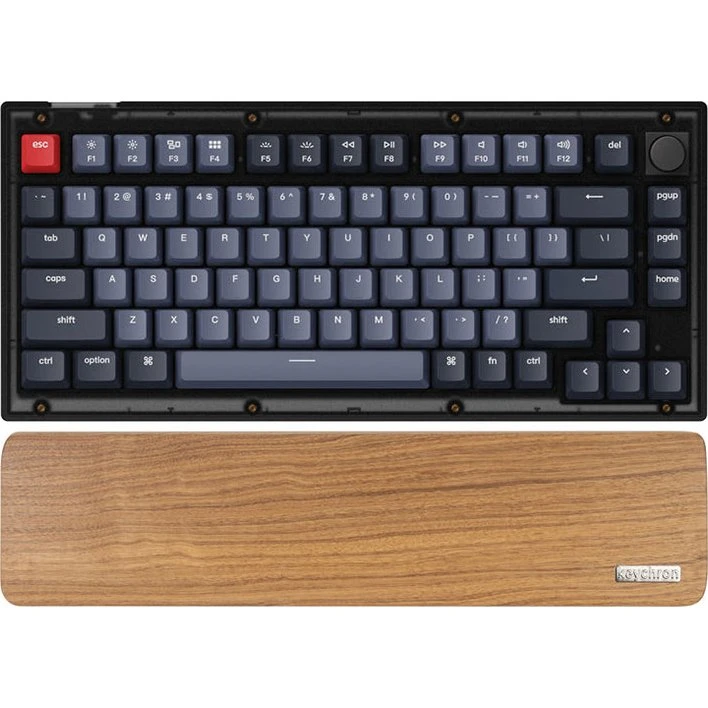 Keychron Valnød Håndledsstøtte for V1/Q9, 332x80x15mm