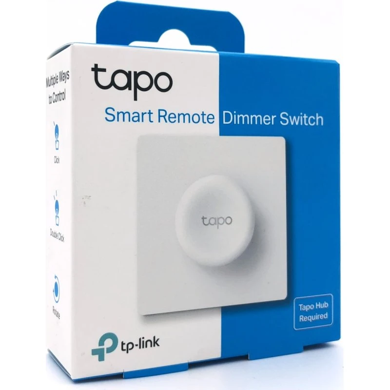 TP-Link Tapo S200D V1 Smart Dæmpekontakt Hvid