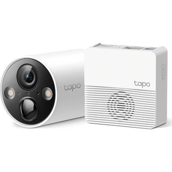 TP-Link Tapo C420S1 Trådløs Sikkerhedskamera 2K, 180 dages batterilevetid