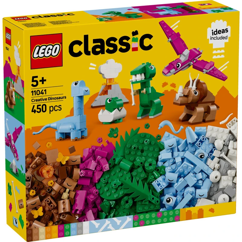 LEGO® Classic 11041 Kreative dinosaurer, 450 dele (5+ år)