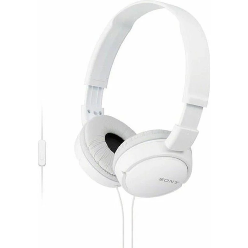 Sony MDR-ZX110AP Hovedtelefoner med Mikrofon - Hvid