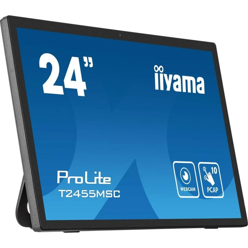 iiyama ProLite T2455MSC 24" Touchscreen med Webcam og Mikrofon