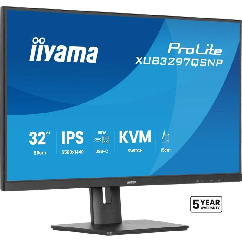 iiyama ProLite XUB3297QSNP 32" QHD IPS USB-C 95W KVM LAN