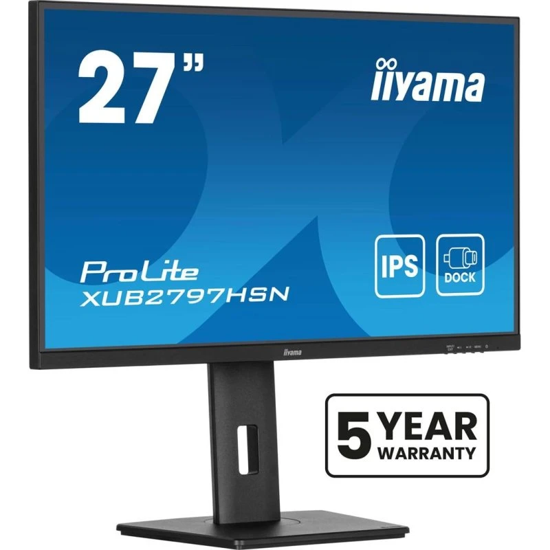 iiyama ProLite XUB2797HSN 27" IPS Full HD 100Hz USB-C Dock