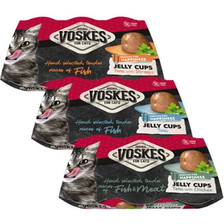 Voskes Jelly Cups Kattegodbidder