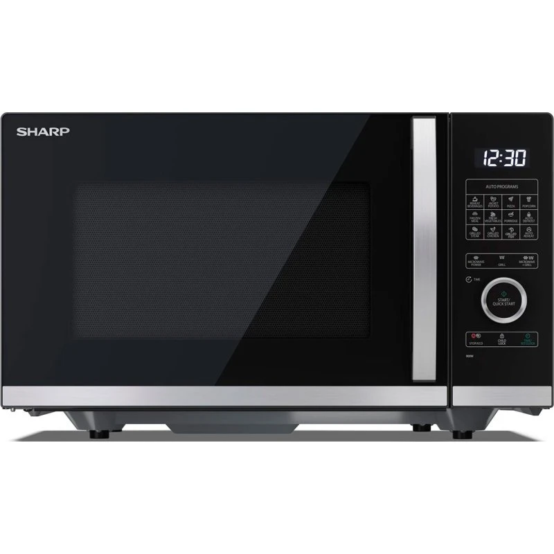 Sharp YC-QG234AE-B Mikrobølgeovn 1000W, 23L, Sort