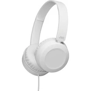 JVC HA-S31M-WE On-Ear Hovedtelefon Hvid med Mikrofon