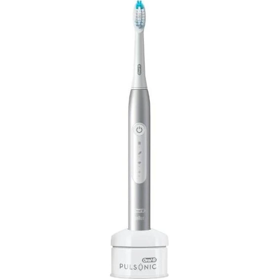 Oral-B Pulsonic Slim Luxe 4000 Elektrisk Tandbørste, Platinum