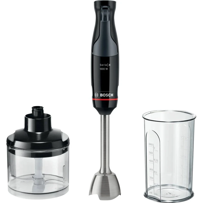 Bosch Serie 4 ErgoMaster MSM4B620 Stavblender 1 kW Pianosort
