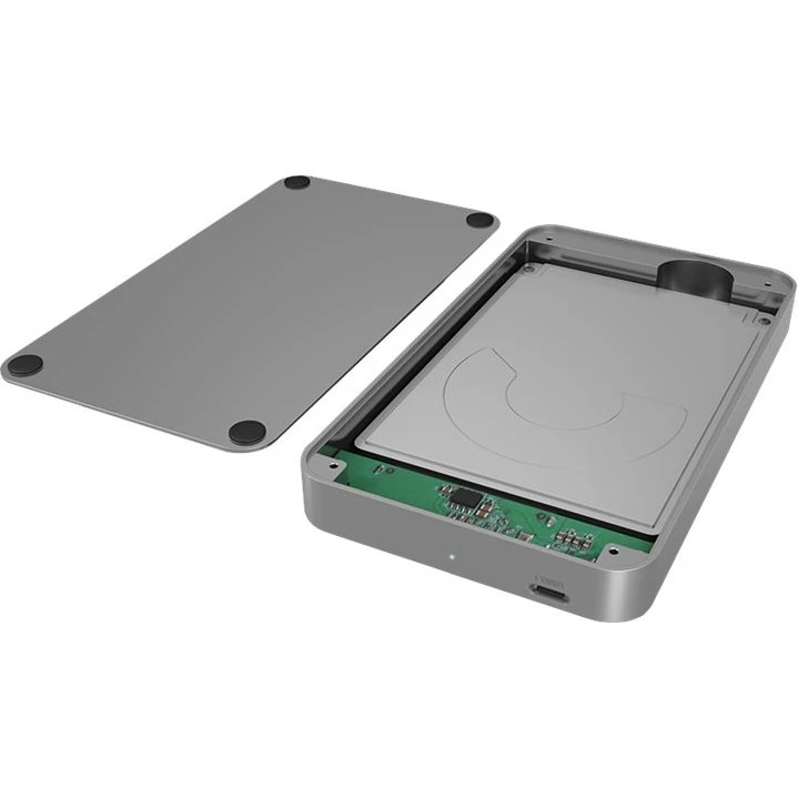 ICY BOX IB-247-C31 2,5" USB-C SSD/HDD-kabinet, antracit