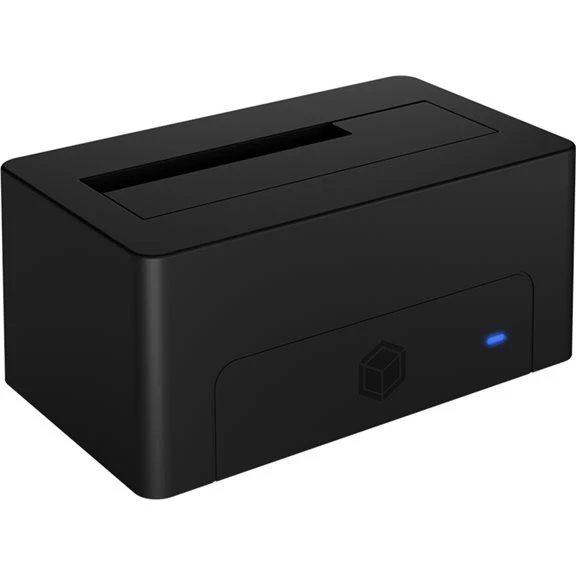 ICY BOX IB-1121-U3 - HDD/SSD-dockingstation, USB 3.2 Gen 1, sort