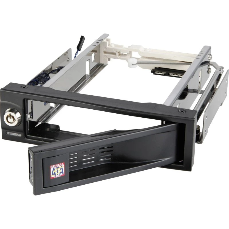 ICY BOX IB-168SK-B 3,5" SATA Mobilrack Sort
