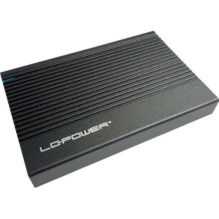 LC Power LC-25U3-C 2,5" SATA USB 3.2 (Gen 2x1) Lagringspakning, sort