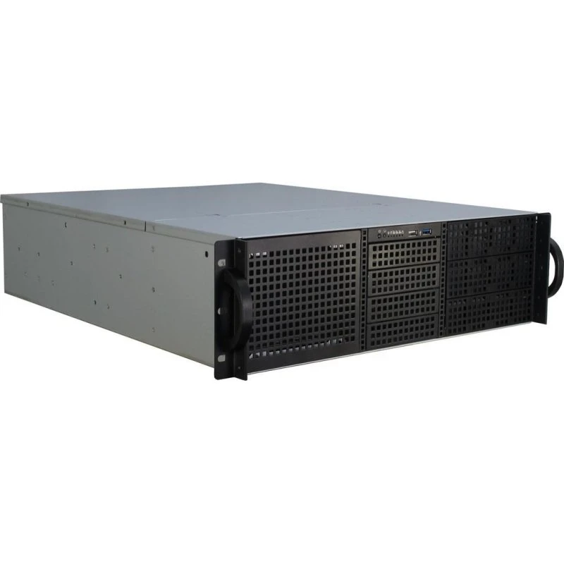 Inter-Tech IPC 3U-30240 3U Rackkabinet, Sort, ATX