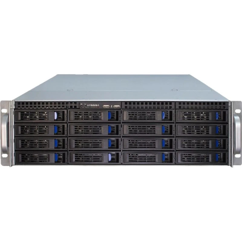 Inter-Tech IPC 3U-3416 SSI EEB, sort, 3U rackkabinet