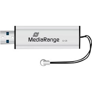 MediaRange SuperSpeed 32GB USB 3.0 Sort/Sølv