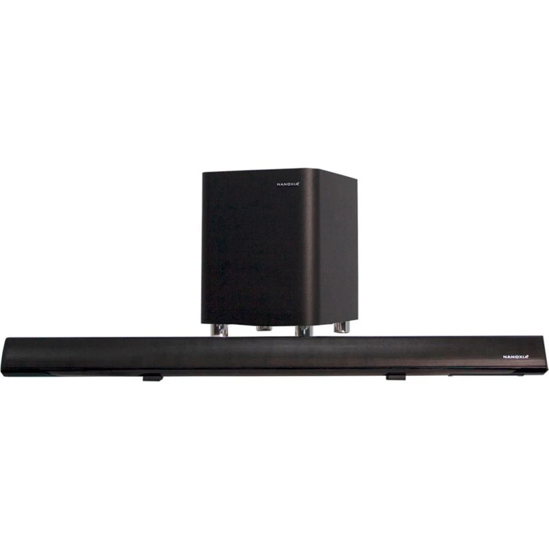 Nanoxia 2.1-kanal Soundbar Sort, trådløs med 120W