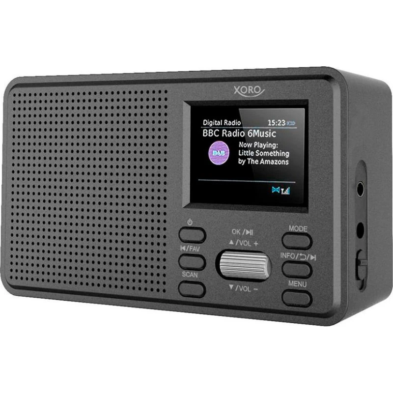 Xoro DAB 142 DAB+/FM Radio med Alarm (3W)