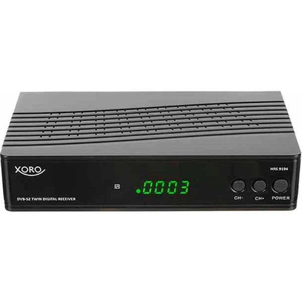 Xoro HRS 9194 Twin Satellitmodtager DVB-S2 med PVR