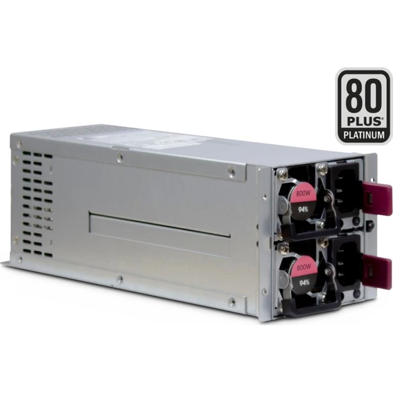 Inter-Tech ASPOWER R2A-DV0800-N 800W 80+ Platinum Strømforsyning - Sølv