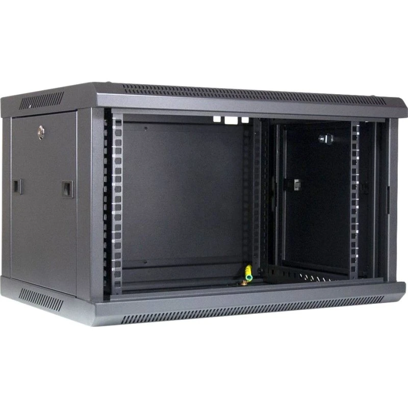 Inter-Tech SMA-6406 Vægmonteret Kabinet 6U Sort