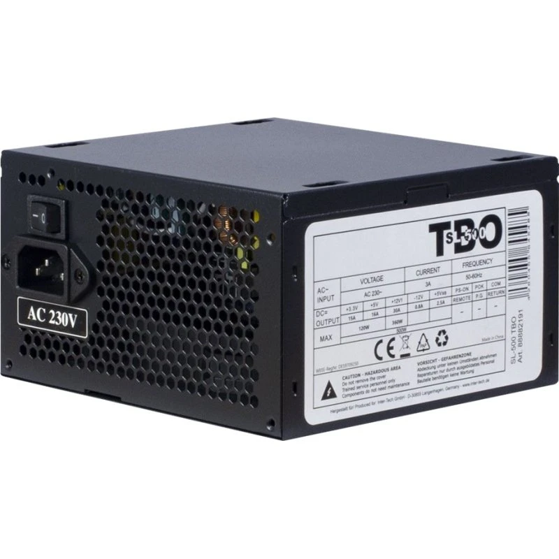Inter-Tech Argus SL-500 TBO 500W ATX 80 Plus