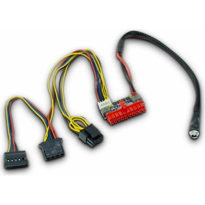 Inter-Tech 88882193 Intern Strømkabel, ATX til SATA + Molex
