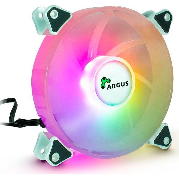 Inter-Tech Argus RS-061 RGB 120mm Hvid