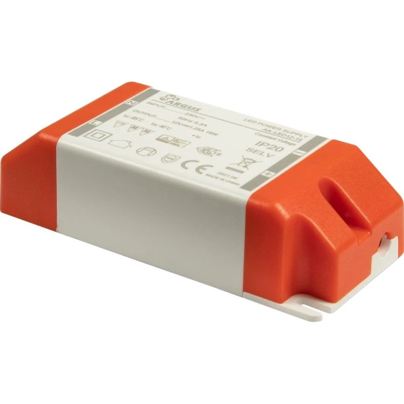 Inter-Tech LED12-15 12 V 15 W konstant spænding LED-driver