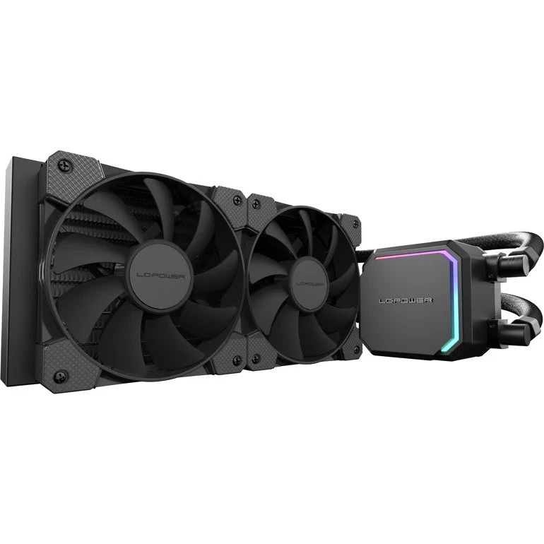 LC-Power JetFlow LC-CC-240-B 240 mm CPU-væskekøler med RGB