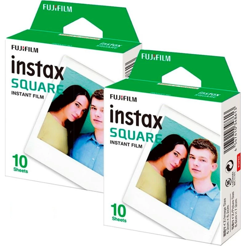 Fujifilm Instax Square Film 10x2pk Hvide Kanter