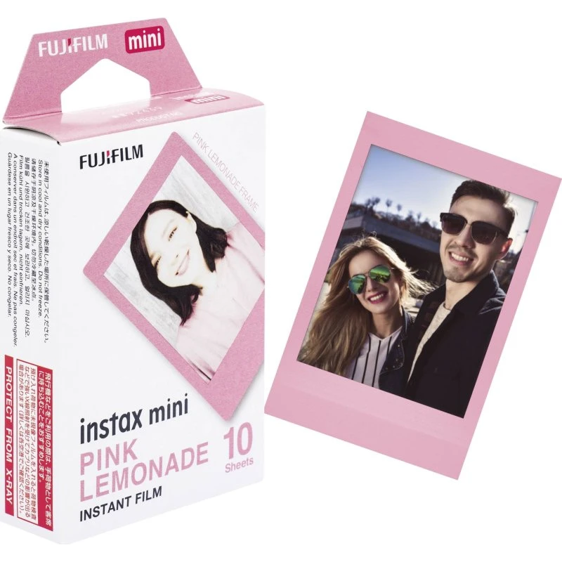 Fujifilm Instax Mini Pink Lemonade 10pk