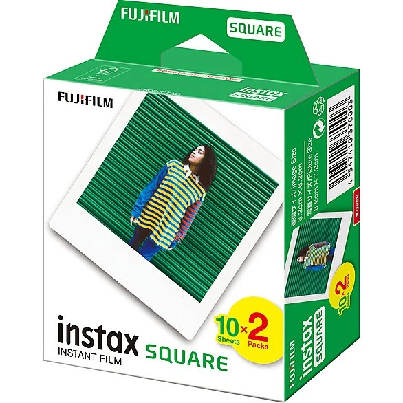 Fujifilm Instax Square Farvefilm (2x10)