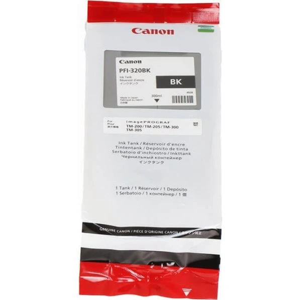 Canon PFI-320 Sort Blækbeholder 300 ml