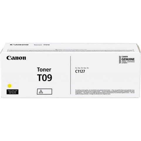Canon T09 Gul Toner 3017C006 – 5.900 sider for XC-Serie