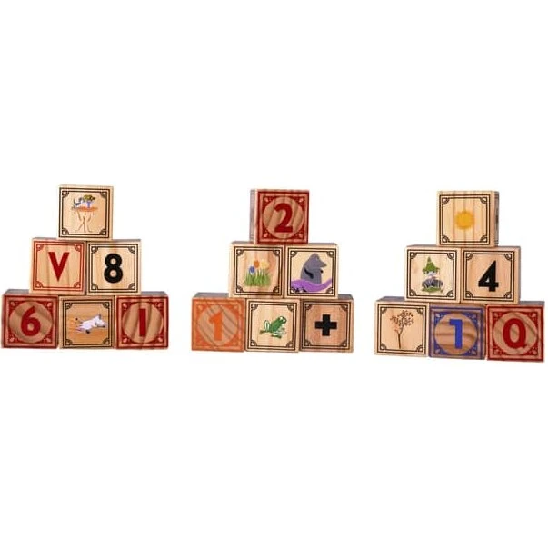 Barbo Toys Mumitroldene træklodser 32 stk.