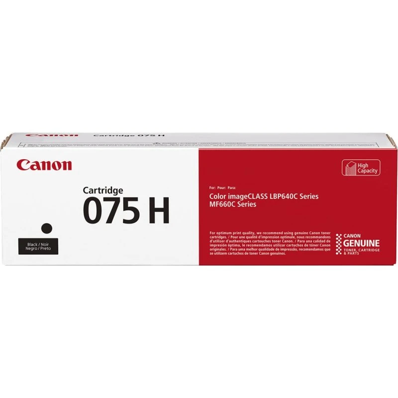 Canon 075H Sort Høj Kapacitet Toner for LBP646Cdw/MF662Cdw