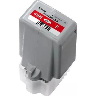 Canon PFI-4100 R Rød Blækbeholder 80 ml