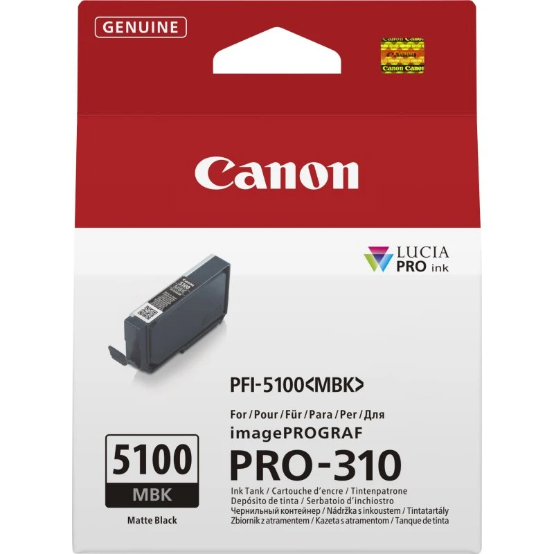 Canon PFI-5100 Matte Black, 14,4 ml, original