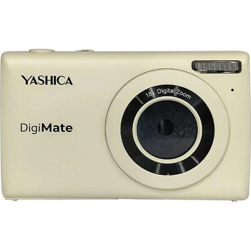Yashica YAS-DGM100-OW Kompaktkamera 4K, 2,8" LCD, Hvid