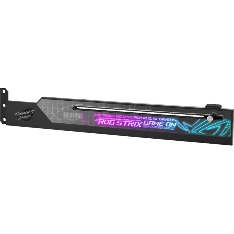 ASUS ROG Strix Grafikkortholder Sort med RGB