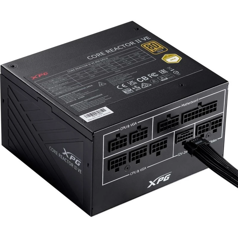 XPG Core Reactor II VE 850W 80 Plus Gold Strømforsyning
