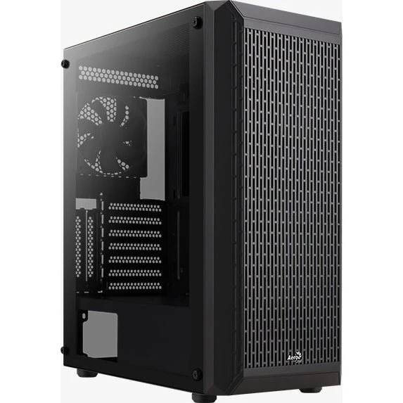 AeroCool Beam Tower ATX Sort med vindue