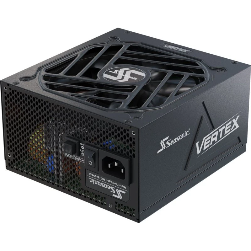Seasonic Vertex GX 850W ATX 3.0, 80 Plus Gold, Fuldt Modulær, Sort