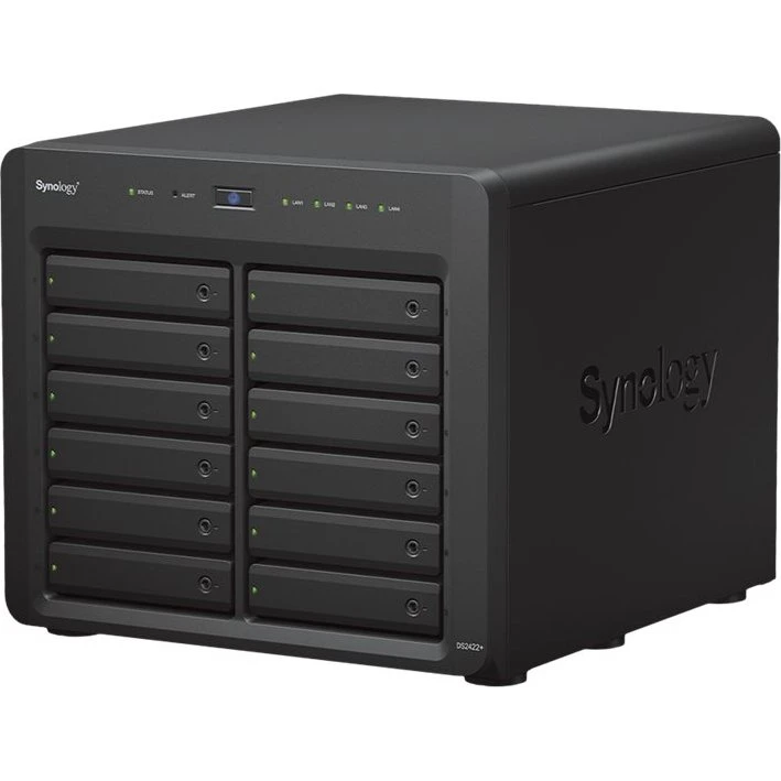 Synology DS2422+ NAS 12-bay med AMD Ryzen Embedded V1500B
