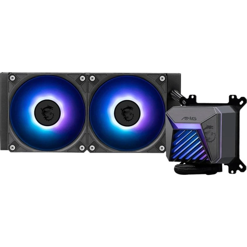 MSI MAG CoreLiquid A15 240 mm ARGB vandkøling, sort