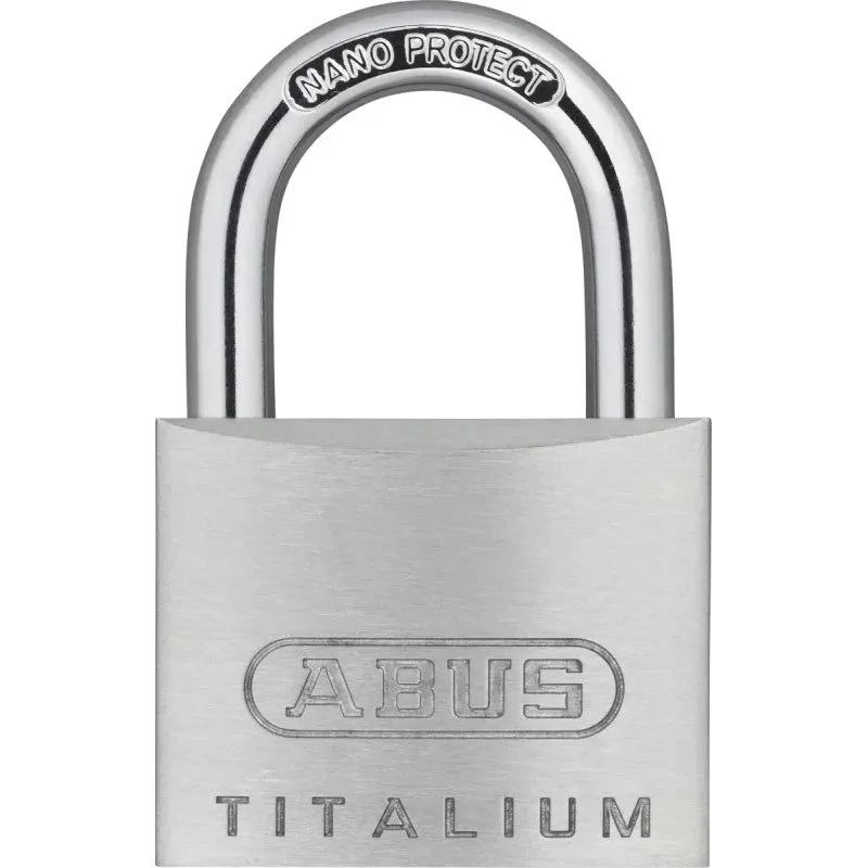 Abus Titalium 64TI/50 Hængelås, 50 mm, grå
