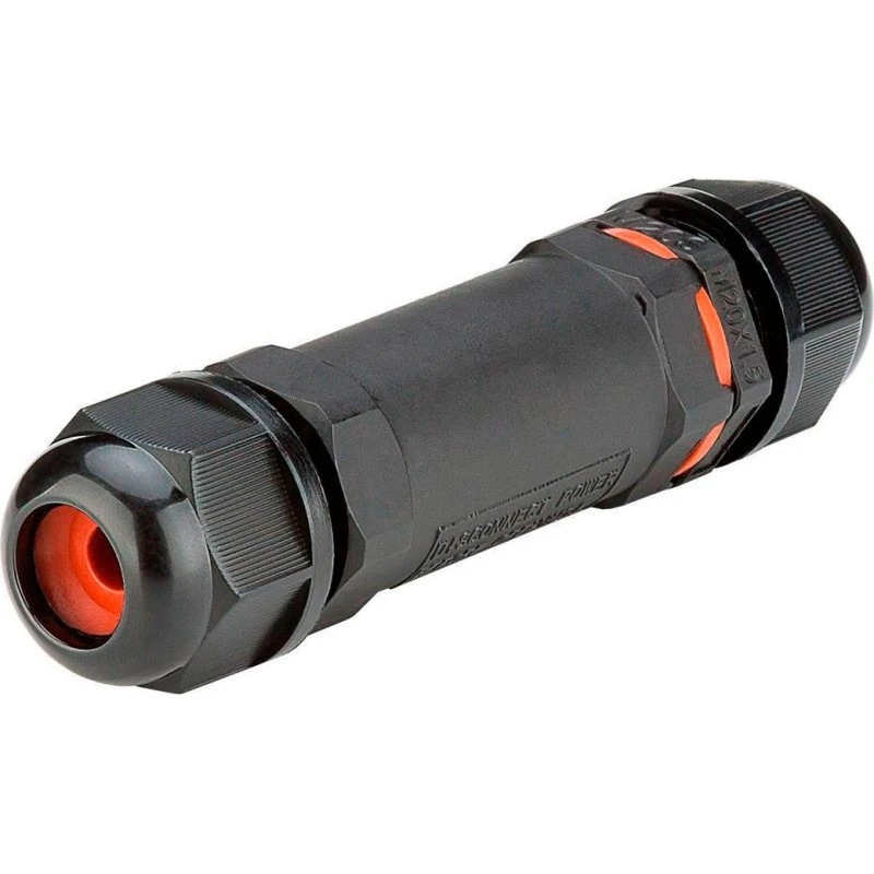 Goobay 81292 IP68 Kabelforbindelse 10 cm Sort