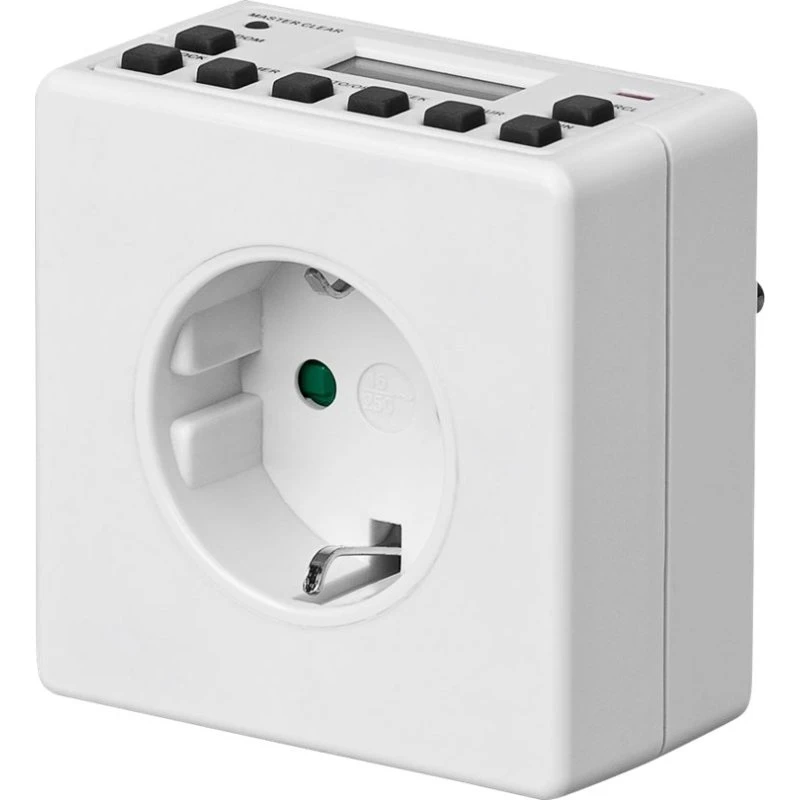 Goobay Digital Timerstik 230 V hvid