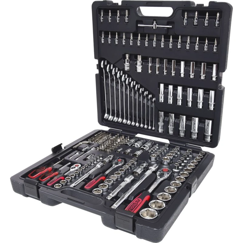 KS Tools ChromePlus Topnøglesæt 1/4-3/8-1/2 tom (216 dele)